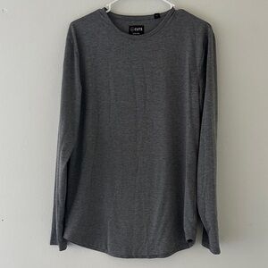 Cuts Clothing Charcoal Long Sleeve Tee